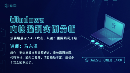 Windows 内核漏洞实例分析