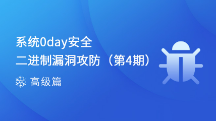 系统0day安全-二进制漏洞攻防（第4期）